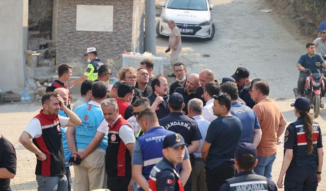 AFAD Ödemiş'teki orman yangınına ilişkin bilgilendirme yaptı