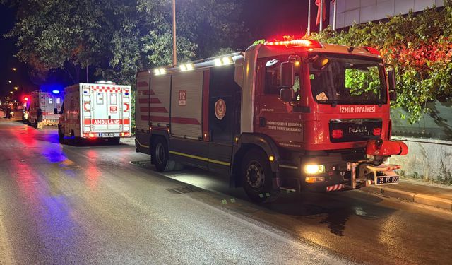 İzmir'de özel bakım merkezindeki yangından 12 engelli etkilendi