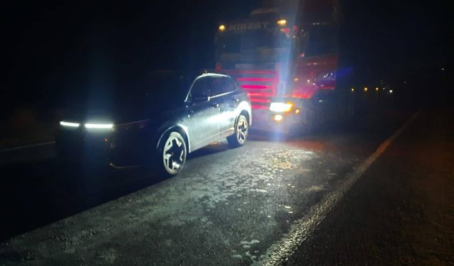 Karamık Karacaören Belediye Başkanı Kasap, trafik kazasında yaralandı