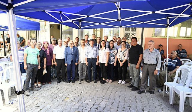 Uşak Üniversitesi akademisyenleri, Güre köyü sakinleriyle buluştu