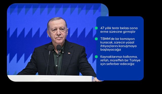 Cumhurbaşkanı Erdoğan: Bugün büyük ve güçlü Türkiye'nin şafağı söküyor