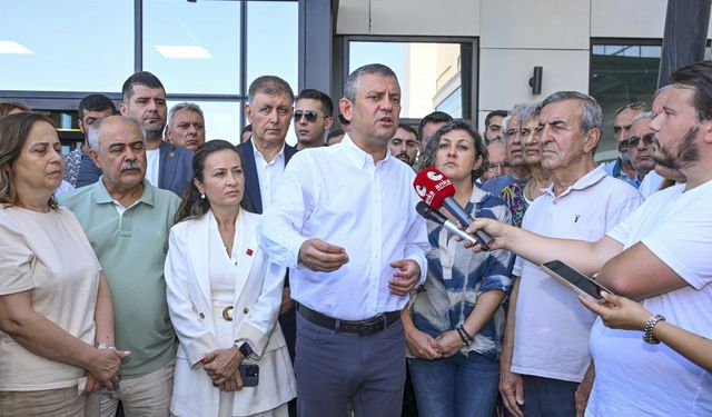 CHP Genel Başkanı Özel'den, Murat Çalık'ın tedavi süreciyle ilgili açıklama