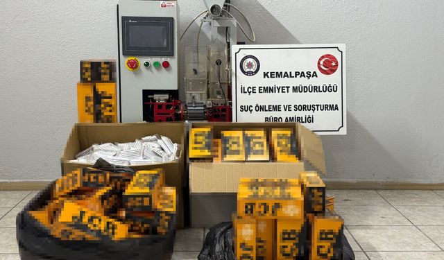 İzmir'de kaçakçılık operasyonu, 4 şüpheli yakalandı!