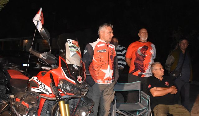 Afyonkarahisar'a gelen Motosikletliler "süvarinin izinden" gidecek