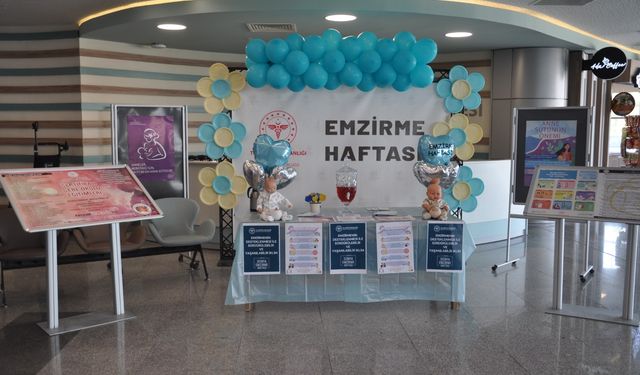 Kütahya'da "Dünya Emzirme Haftası" için etkinlik düzenlendi