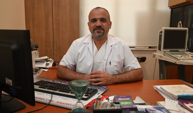 Denizli'de yuttuğu pil kısa sürede çıkarıldı!