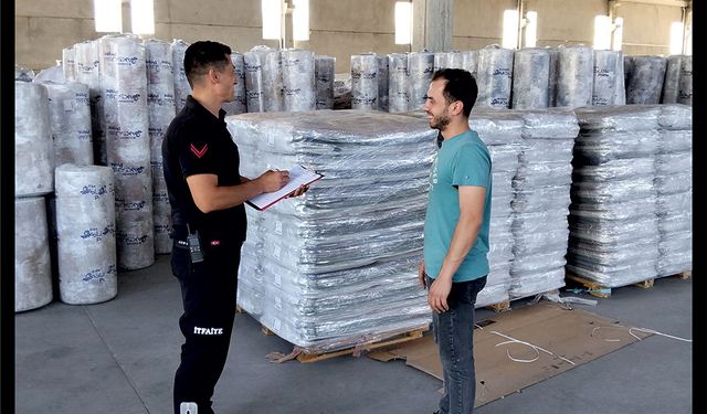 Uşak OSB'deki fabrikalarda can ve mal güvenliği için çalışmalar sürüyor