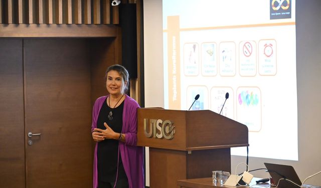 Özlem Yurdanur, Uşak TSO'da yeni nesil insan kaynakları eğitimi verdi