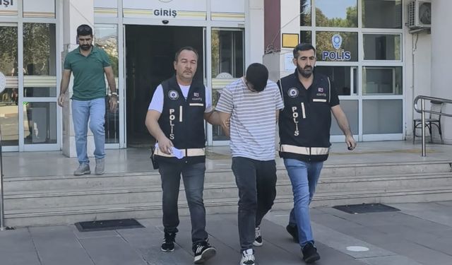 Aydın'da kendisini polis olarak tanıtıp dolandırıcılık yapan zanlı tutuklandı