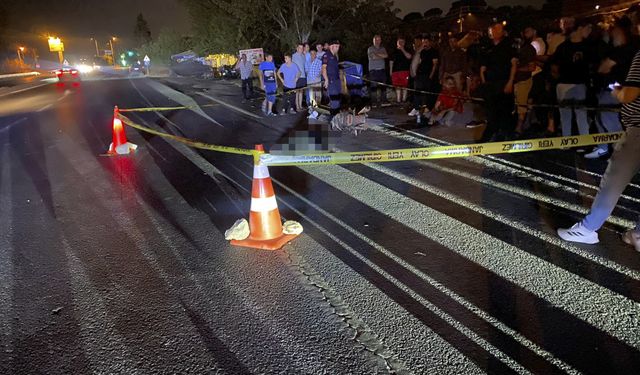 Aydın-Denizli yolunda motosiklet devrildi, sürücü öldü!