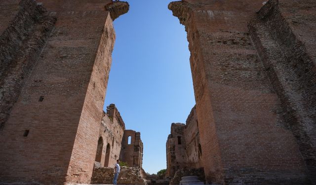 Pergamon'un Kızıl Avlu'su restorasyonun ardından ziyarete açılacak