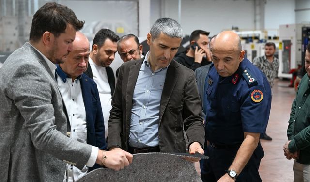 Uşak Tekstil OSB'de kent ekonomisi masaya yatırıldı