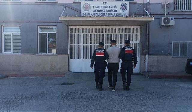 Afyonkarahisar'da firari hükümlü yakalandı