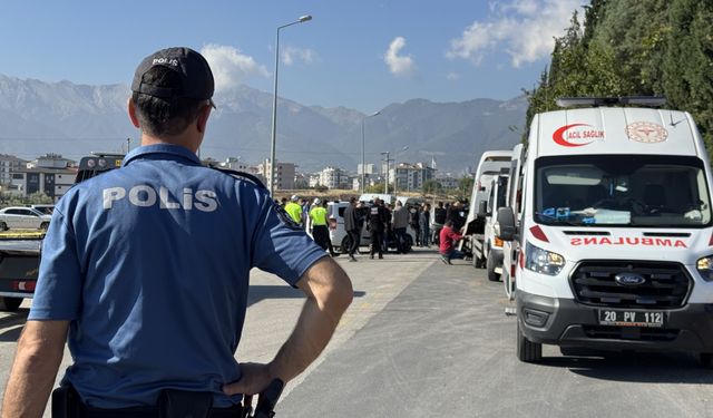 Denizli'de silahlı saldırı; 1 ölü, 2 yaralı!