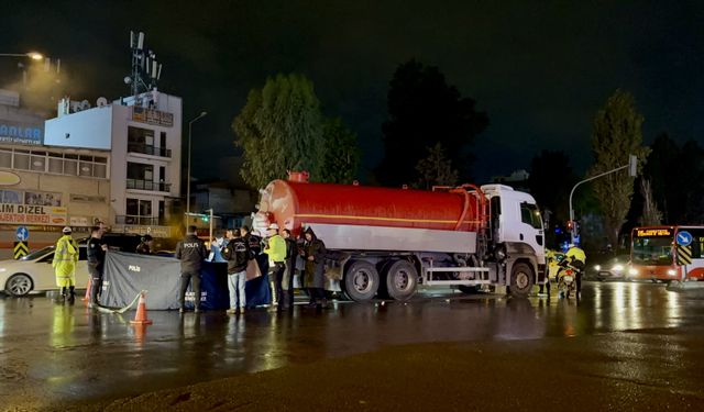 İzmir'de vidanjör ile motosiklet çarpıştı, 1 ölü!