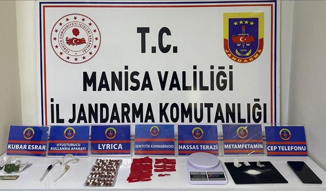 Manisa'da zehir taciri suçüstü yakalandı