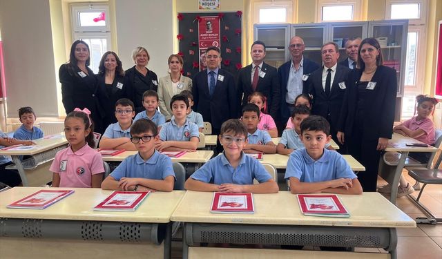 Marmaris'te Şehit Ahmet Benler adının verildiği okulda anıldı