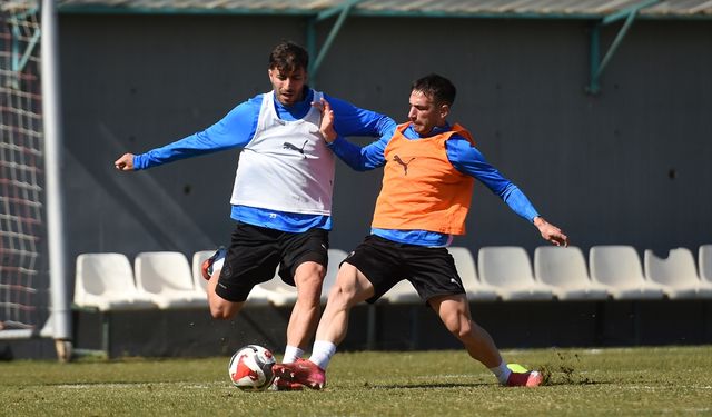 Manisa FK, Erzurumspor FK maçı hazırlıklarını sürdürdü