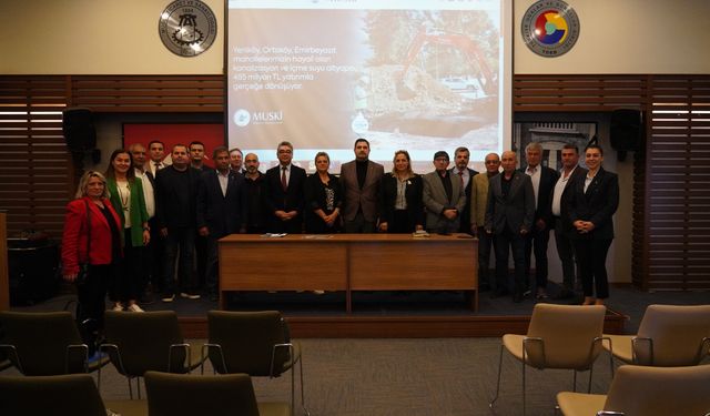 MUSKİ Genel Müdürü Şengül, Ortaca'da muhtarlarla buluştu