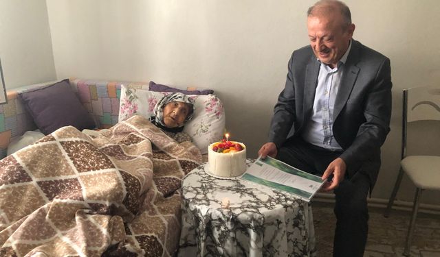 Merkezefendi Kaymakamından yaşlı ziyareti!