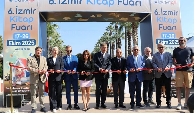6. İzmir Kitap Fuarı başladı!