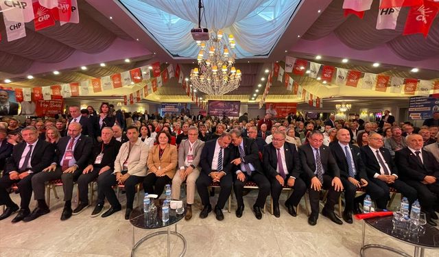 Aydın'da CHP'nin 39. Olağan İl Kongresi yapıldı