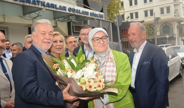 AK Parti Genel Başkan Yardımcısı Uygur'dan İESOB'a ziyaret