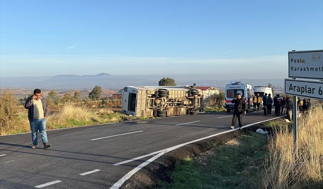 Eşme'den kötü haber! 23 kişi yaralandı !