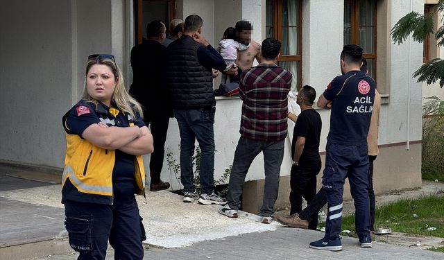 Denizli'de eşini ve bir kızını yaralayıp diğerini de rehin alan kişi gözaltına alındı