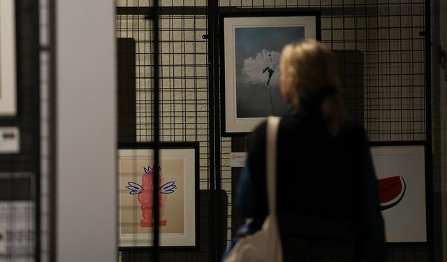 İzmir'de Filistinli sanatçıların eserlerini sergileditu