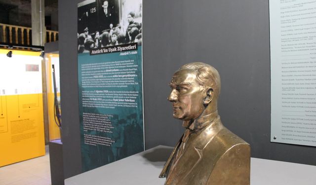 Uşak'ta depoda çürümeye terk edilen Atatürk büstünün dünyaca ünlü İtalyan heykeltıraşın eseri olduğu ortaya çıktı!