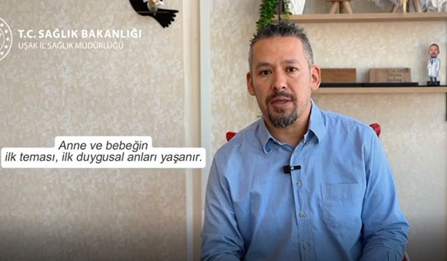 Uşak'ta kamu ve özel hastanelerde normal doğum teşvik ediliyor
