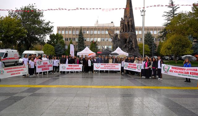 Uşak'taki 35 ve 70 yaş arasındaki vatandaşlara kansere karşı önemli çağrı