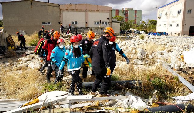 Uşak'ta olası bir nükleer saldırı durumuna karşı tatbikat yapıldı