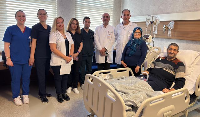 İzmir'de acil organ nakli için trenle hasta transferi yapıldı!