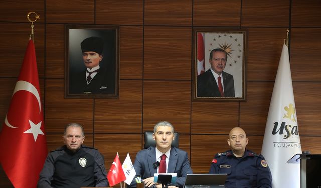 Uşak'ta Ekim ayında 401 olay meydana geldi!