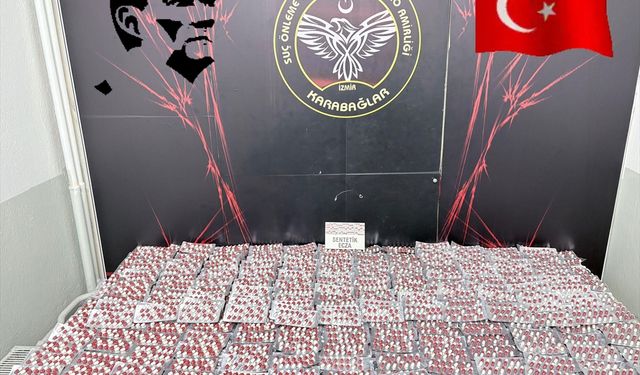 İzmir'de yasaklı madde operasyonu, 3 tutuklu!