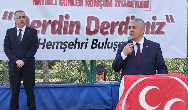 İzmir'de MHP "Hayırlı Günler Komşum" ve "Derdin Derdimizdir" diyor!