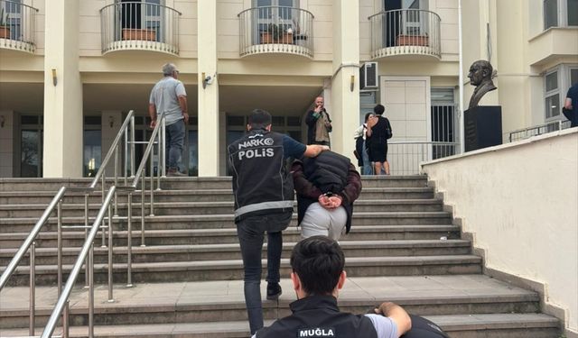 Muğla'da zehir taciri 8 şüpheli tutuklandı