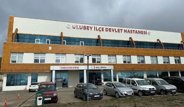 Ulubey 'de hastaneye yaşlı servisi açıldı!