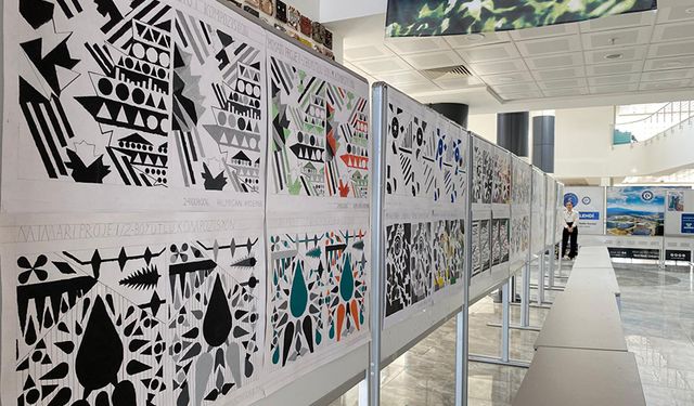 Uşak Üniversitesi Mimarlık Öğrencileri sergi açtılar