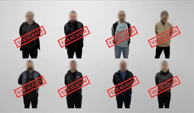 Kırmızı bültenle aranan 3, ulusal seviyede aranan 5 suçlu Türkiye'ye iade edildi