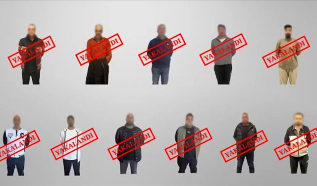 Kırmızı bülten ve ulusal seviyede aranan 11 suçlu Türkiye'ye iade edildi
