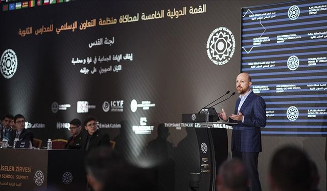 Bilal Erdoğan: Filistin'de yaşananlar bize düzenin çürümüş kolonlarını gösteriyor