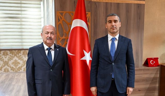 Uşak Valisi Aktaş, Rektör Prof. Dr. Ahmet Demir'i ziyaret etti