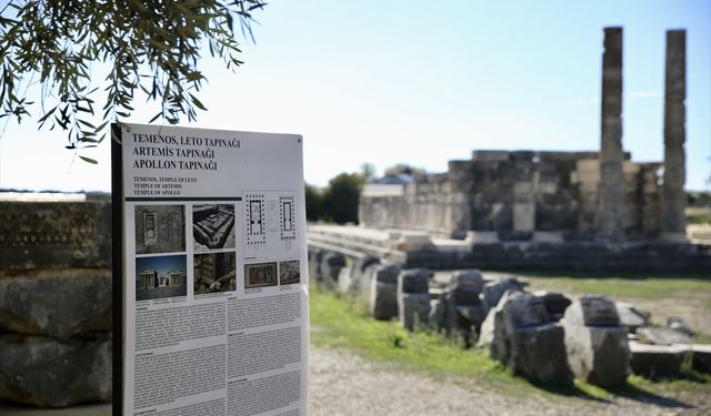 "Geleceğe Miras Projesi" ile Letoon Kutsal Alanı'ndaki kazıları hızlanıyor