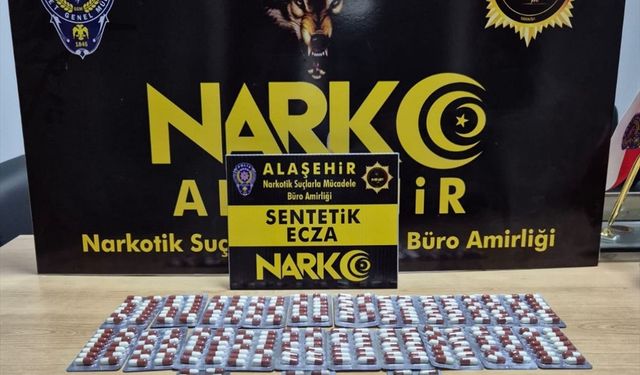 Alaşehir'de 25 yaşındaki genç uyuşturucudan tutuklandı
