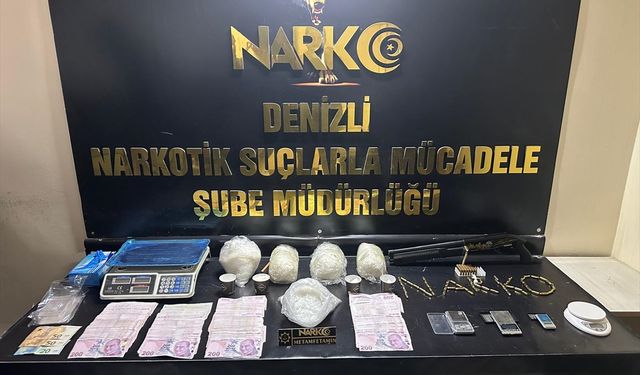 Denizli'de yasaklı maddeden 22 kişi tutuklandı