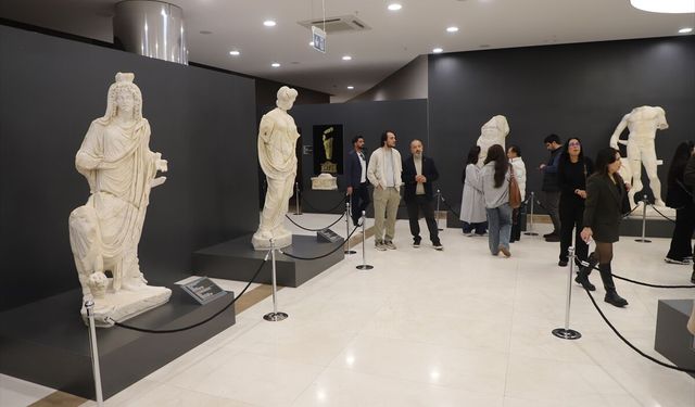"102 Sergi' projesi kapsamında "Lykos'un Antik Yüzleri" Denizli'de açıldı