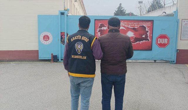 Manisa'da cezaevinden izinli çıktı  altın çaldı yakalandı!